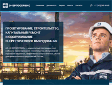 Tablet Screenshot of energyservice.ru